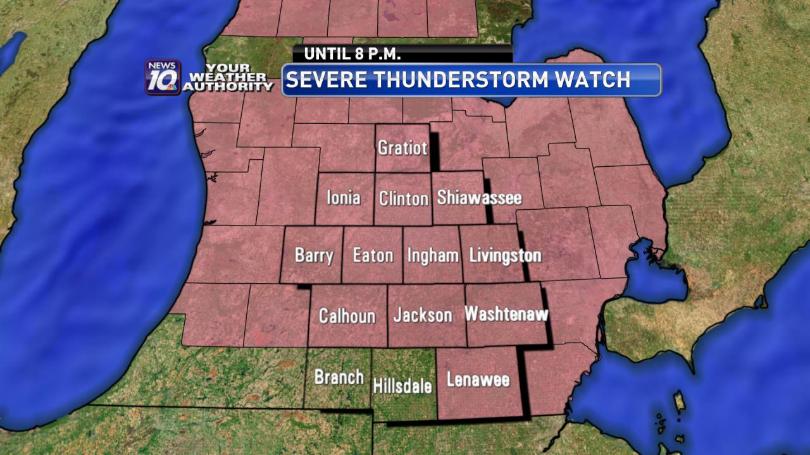 Area Dodges Severe Thunderstorm Bullet