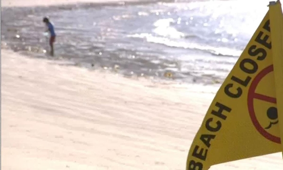 Sewage Spill Contained But Beaches Remain Closed