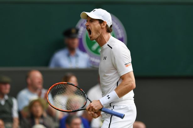 Shaun Botterill  Getty Images

He's through Andy Murray of Great Britain celebrates