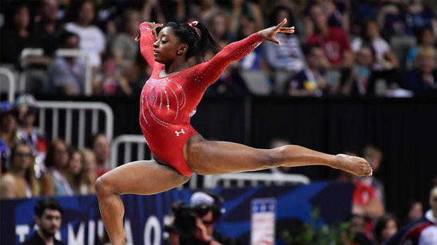 Simone Biles clinched her spot on the Olympic gymnastics team.                     USATSI