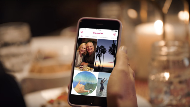 Snapchat Introduces Memories Feature Letting You Save Your Snaps Forever