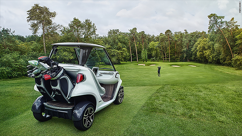 So far only two of these luxury golf carts exist but they could be headed for the market