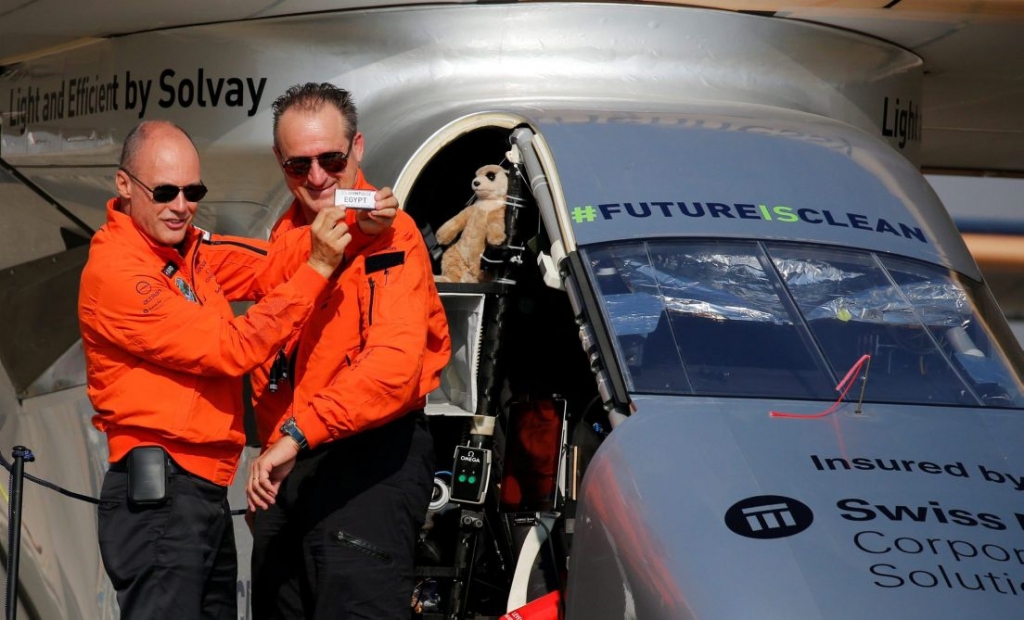 Solar Impulse 2 Takes Off From Spain for Egypt