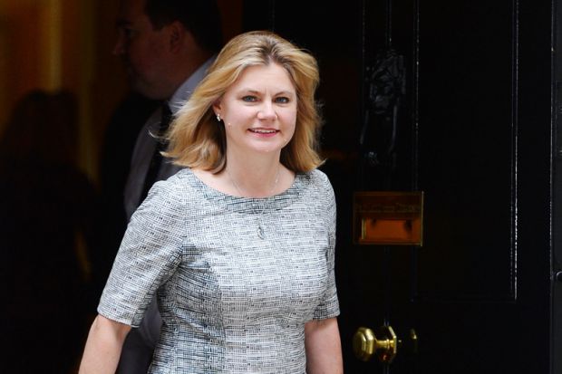 Justine Greening education secretary