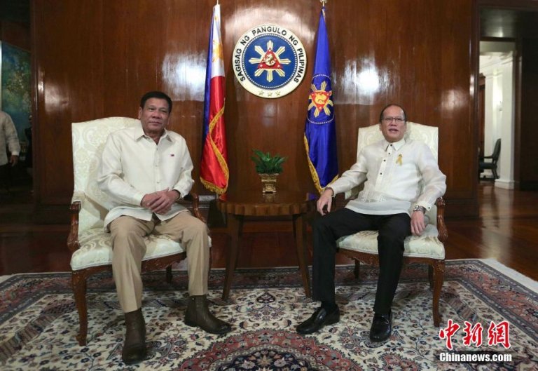 Rodrigo Duterte took over the Philippine presidency from Benigno Aquino III whose administration filed the South China Sea arbitration case against China in 2012