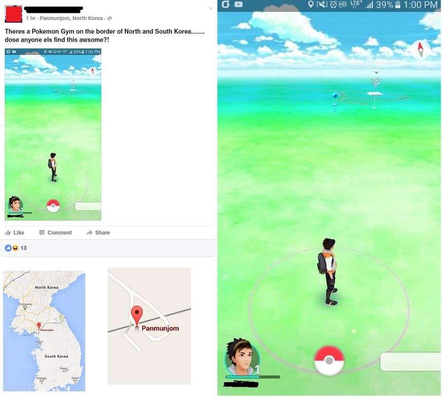 Pokemon GO North Korea