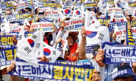 South Korea protest