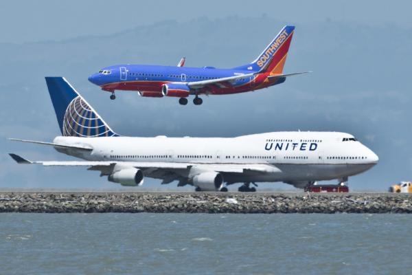 Southwest flights delayed at Reagan, Dulles and BWI