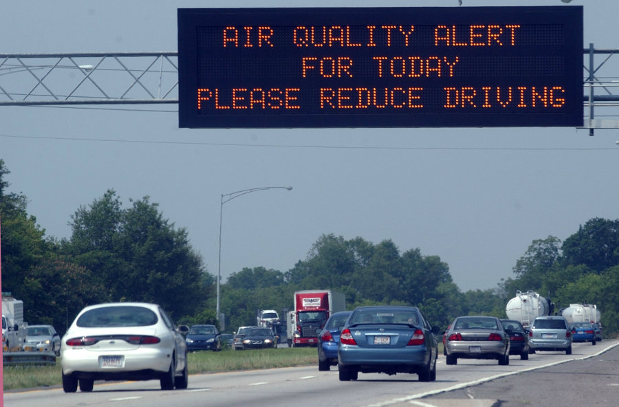 The Maine Department of Environmental Protection issued on Friday an air quality alert due to unhealthy ground-level ozone concentrations in the air along the Maine Coast from Kittery to Acadia National Park