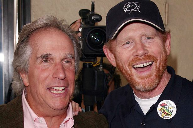 Ron Howard and Henry Winkler of Happy Days in 2008