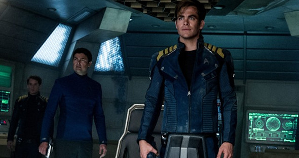 Chris Pine in Star Trek Beyond