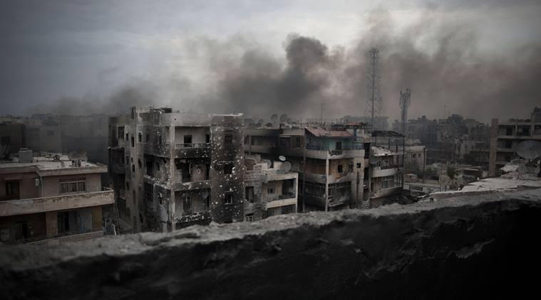 US Syria humanitarian corridors in Aleppo Russian John Kerry skeptical in Syria Russia and Syria US key ally in Iran Russia US key ally in Iran latest news international news world news