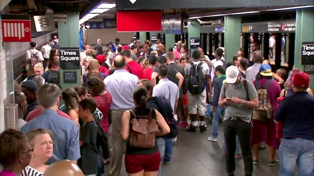 Subway lines nearly back to normal after power issue at dispatch center that affected all trains