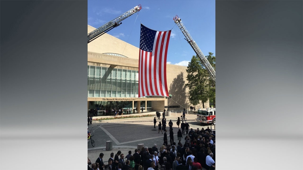 TUESDAY JULY 12 2016 Interfaith memorial service for fallen Dallas officers