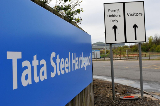 The Tata Steel site in Hartlepool is to be sold off