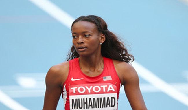 Dalilah Muhammad storms to 400m hurdles win