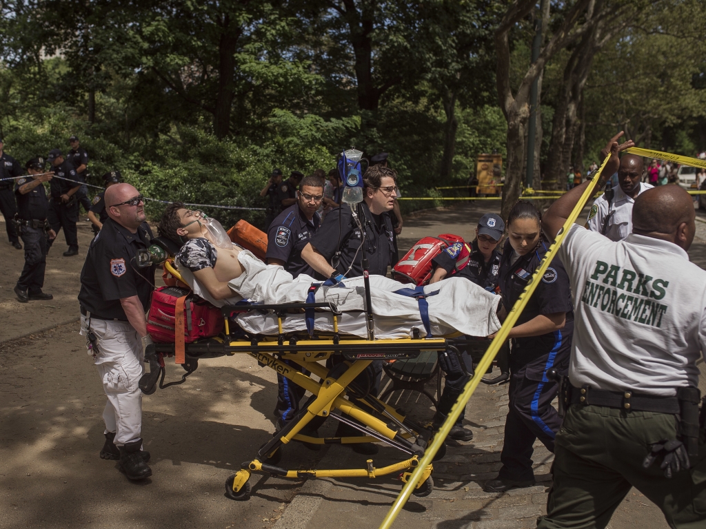 Possible Amputation After Explosion In Central Park Injures Man