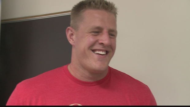 JJ Watt unafraid of the spotlight- On or off the field