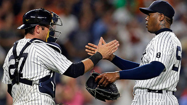 The Associated Press Best of MLB Yankees stay hot with win over sloppy Giants