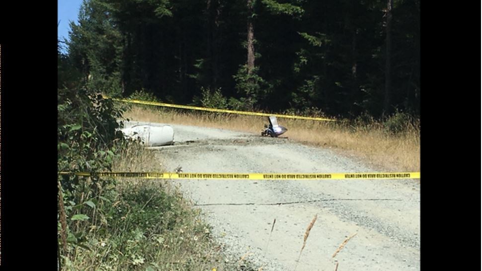 The Cal Ore Life Flight plane crashed in Humboldt County