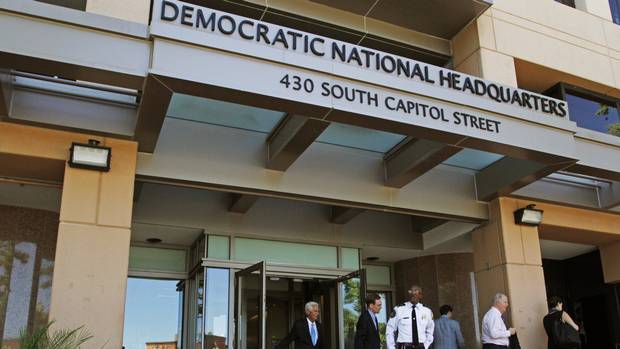 The Democratic National Committee headquarters in Washington