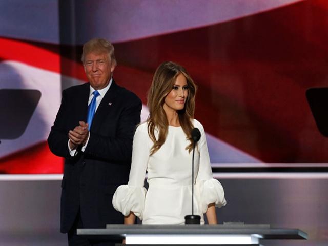 The Donald reigns supreme in Cleveland but wife Melania made the headlines