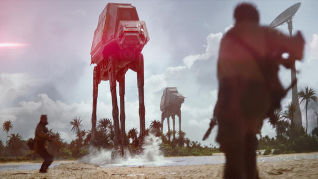 The Emprie strikes back in'Rogue One A Star Wars Story' in theaters December 2016.         
                                     Film Frame