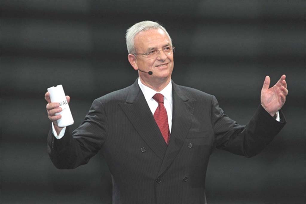 The NY lawsuit claims that former VW CEO Martin Winterkorn helped cover-up the diesel cheating