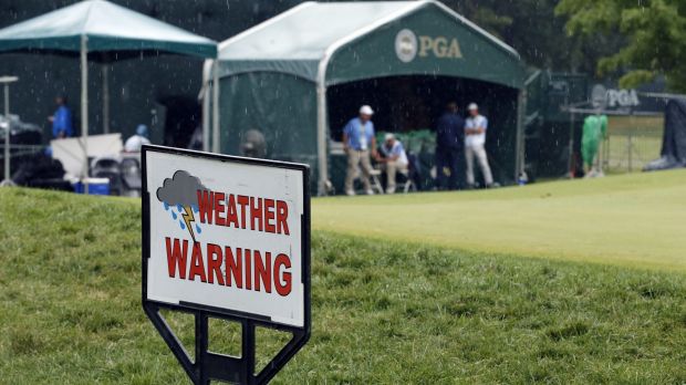 The PGA of America has an ambitious plan to get the tournament completed on Sunday