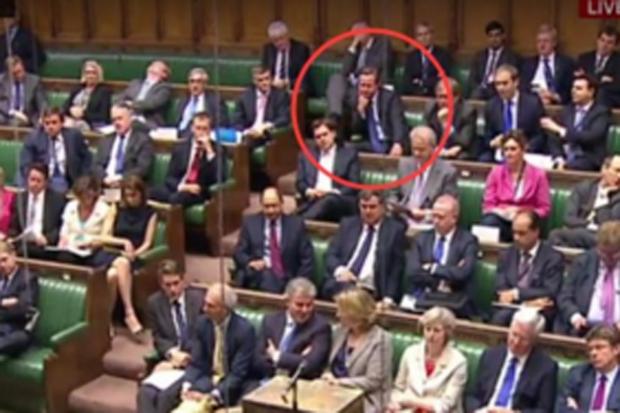 David Cameron sits in Commons' backbenches for first time in 11 years