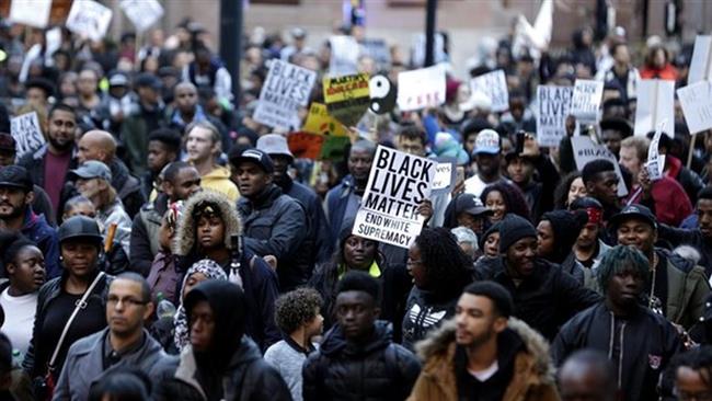 Thousands of people attend'Black Lives Matter protest in Manchester