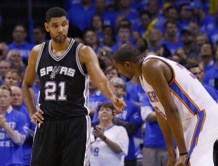 Tim Duncan is now passing the torch to a new generation of NBA stars with his retirement