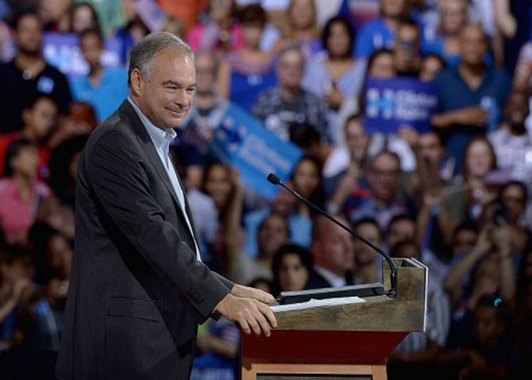 Tim Kaine'I trust Hillary Clinton