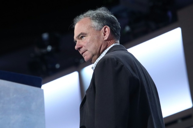 Democratic Vice Presidential nominee Tim Kaine was nominated by voice vote setting the stage for his address to the convention later in the evening