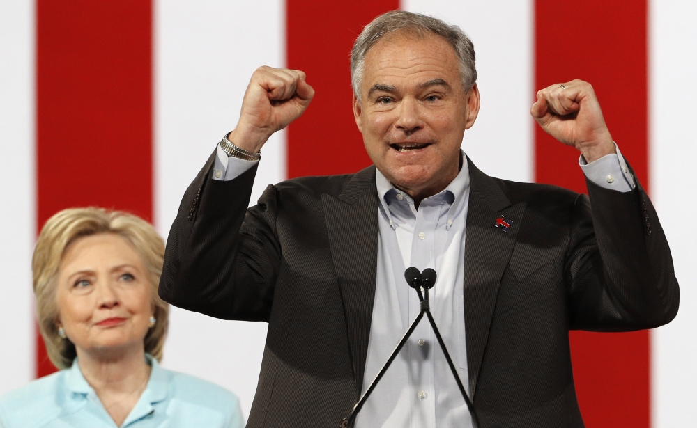 Tim Kaine Hillary Clinton