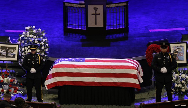 Funerals and Memorials for Fallen Officers This Week