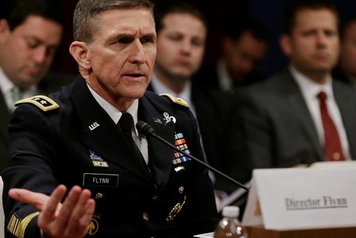 Defense Intelligence Agency director U.S. Army Lt. General Michael Flynn testifies before the House Intelligence Committee on'Worldwide Threats in Washingt