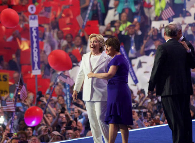 Cheers Tears from Arizona Delegation as Clinton Gives Historic Acceptance Speech