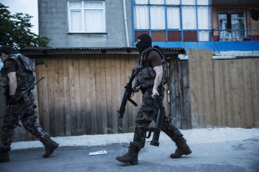 Anti-terror operation against Daesh in stanbul