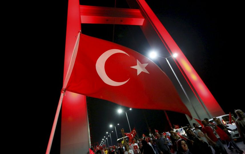 Turkish leader slams West over crackdown after failed coup