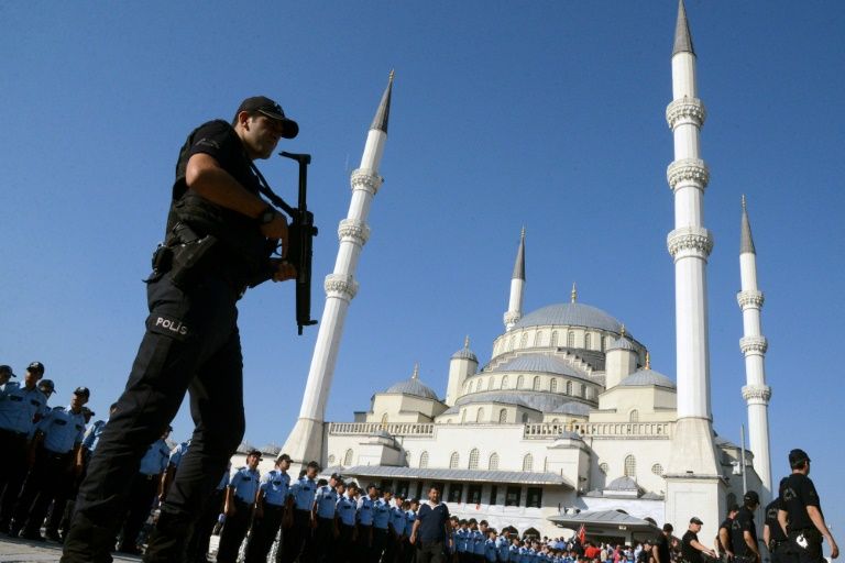 Turkey shakes up security forces in post-coup crackdown