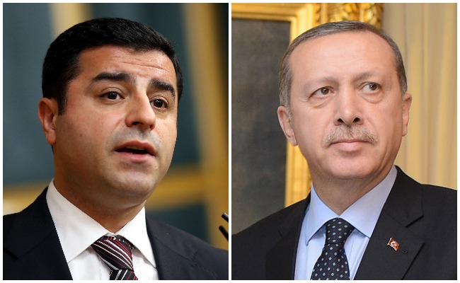 Selhattin Demirtas and Erdogan