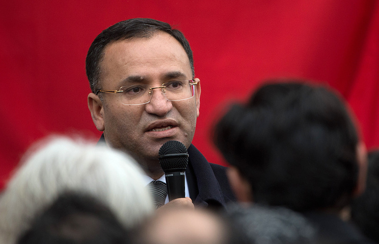 Turkish Justice Minister Bekir Bozdag