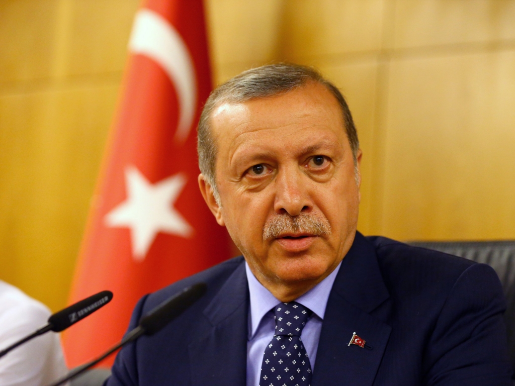 Turkish President Tayyip Erdogan addresses during an attempted coup in Istanbul Turkey July16 2016.   Reuters  Huseyin Aldemir