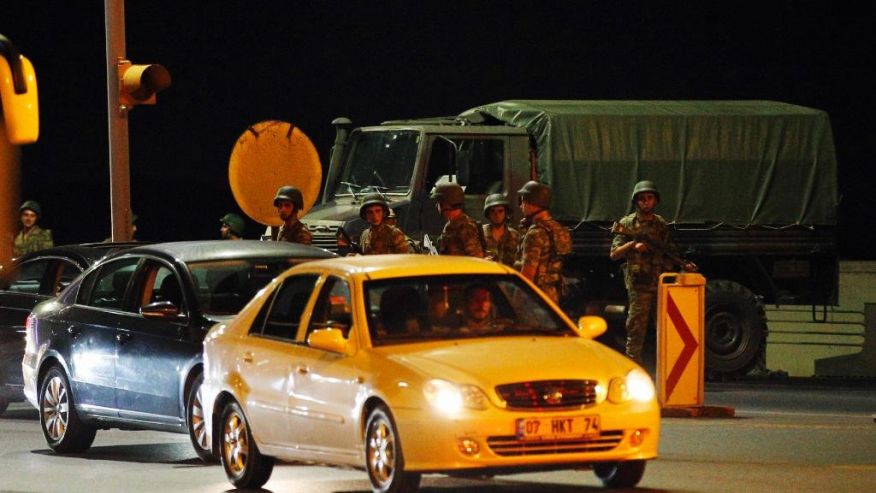 A group within Turkey's military has engaged in what appeared to be an attempted coup the prime minister said with military jets flying over the capital and reports