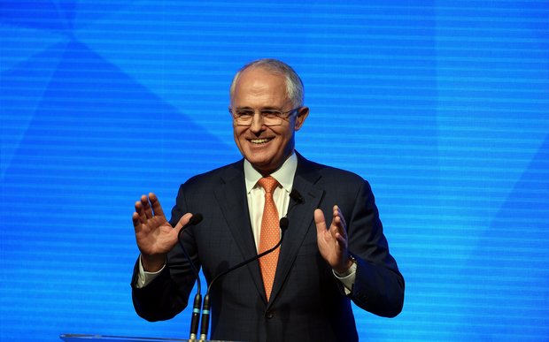 Malcolm Turnbull used the chaos from Brexit to make a pitch for Australians to re-elect his Coalition government promising stability and strong economic leadership