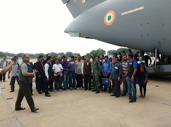 VK Singh leads Indians safely back from South Sudan to New Delhi