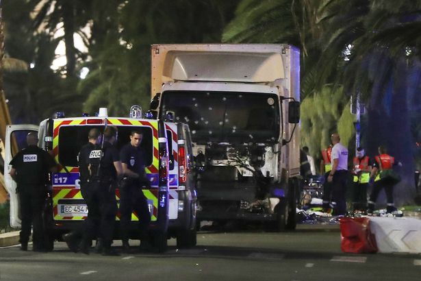 France attack: 'Dozens dead' as trucks ploughs into crowd