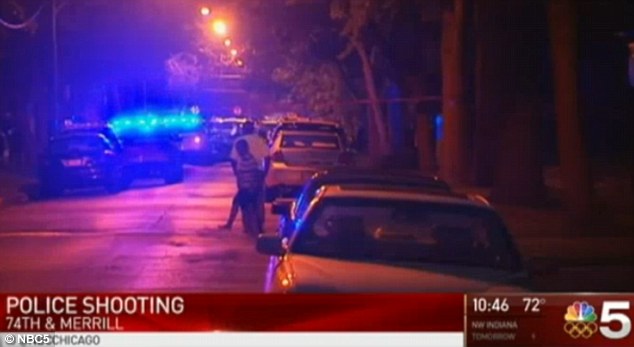 Chicago police are investigating two police-involved shootings including one that left one person believed to be a male teenager dead. The scene of the shooting in the South Shore neighborhood shown above