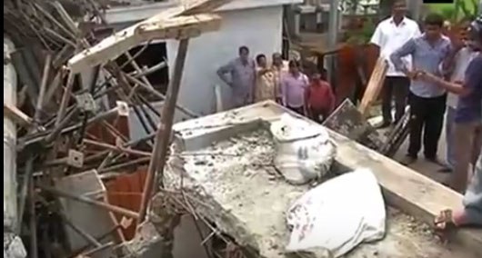 Two killed as under construction building collapses in Hyderabad